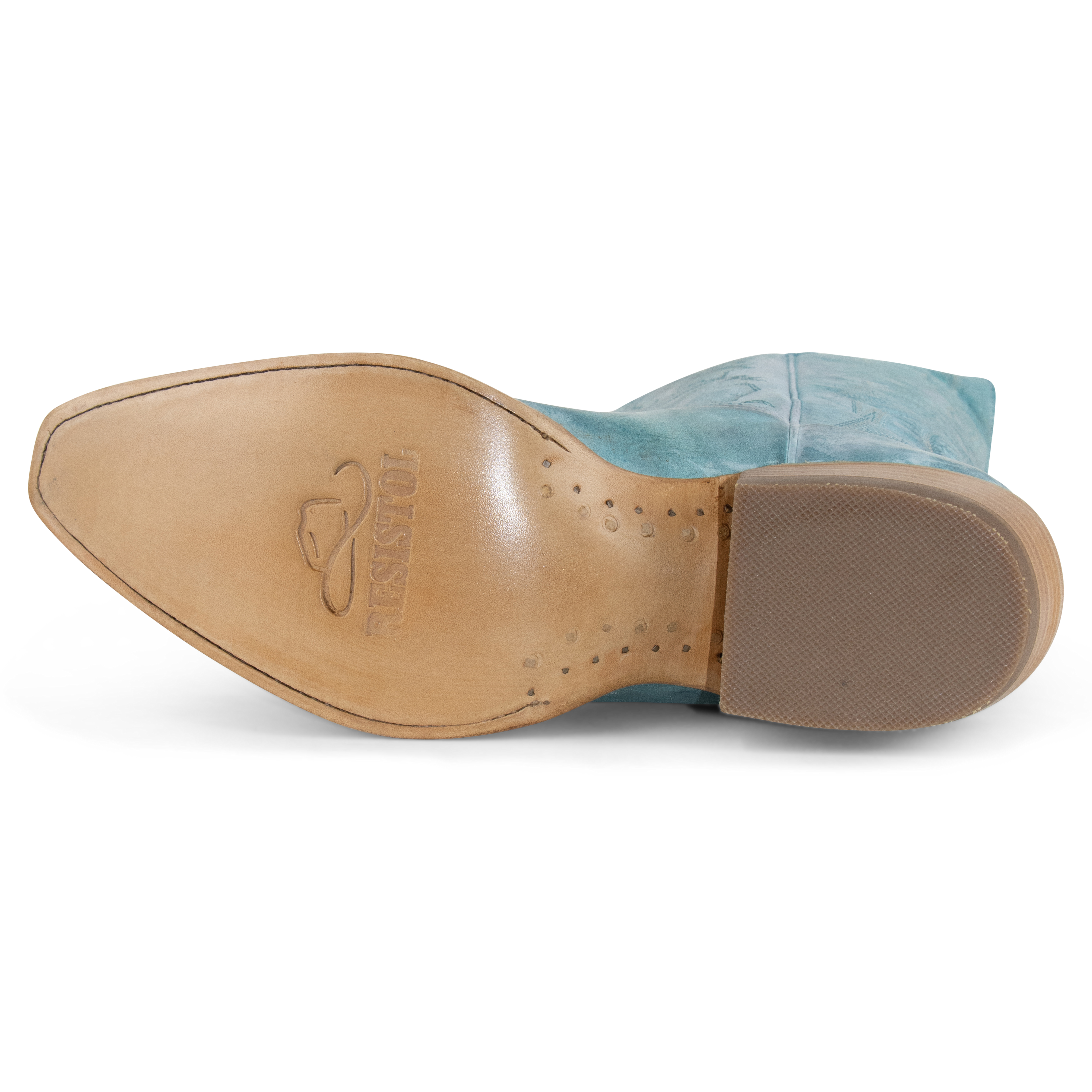 Oldwax Turqouise - Pointed Toe