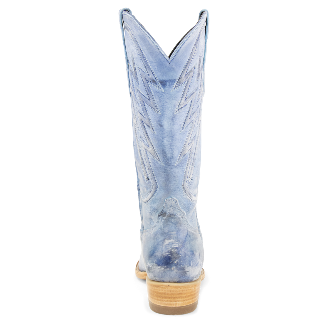 Gamuza Azul - Pointed Toe