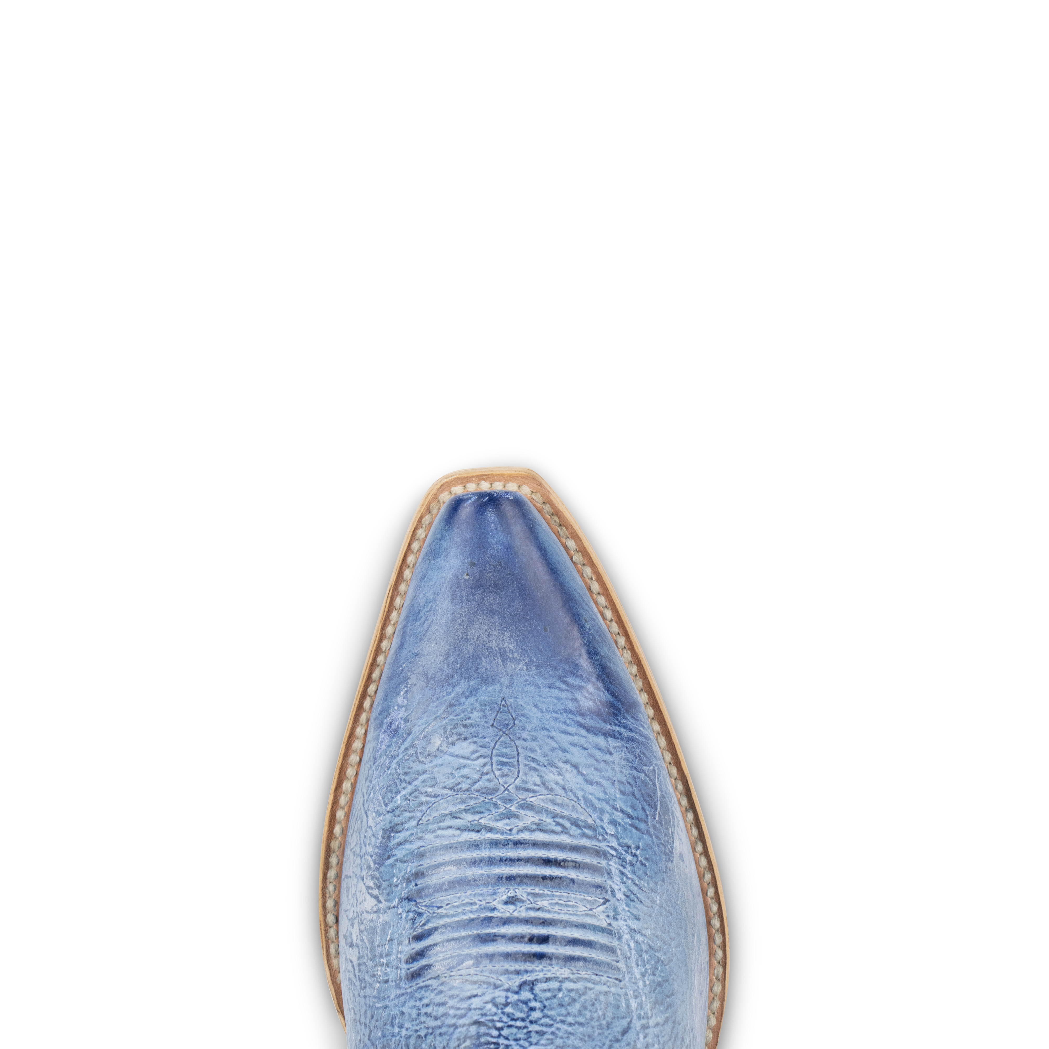Gamuza Azul - Pointed Toe