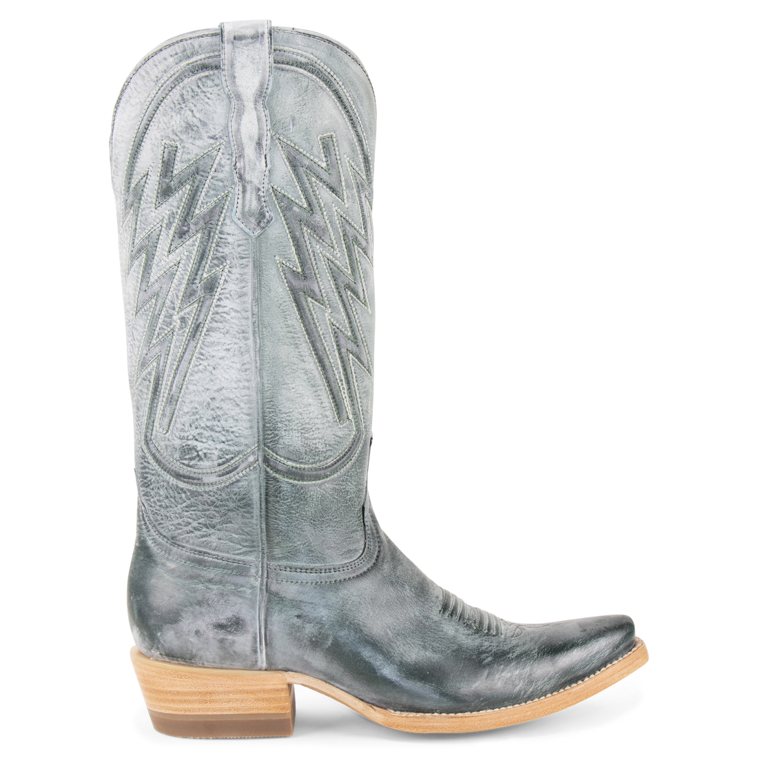 Gamuza Verde - Pointed Toe