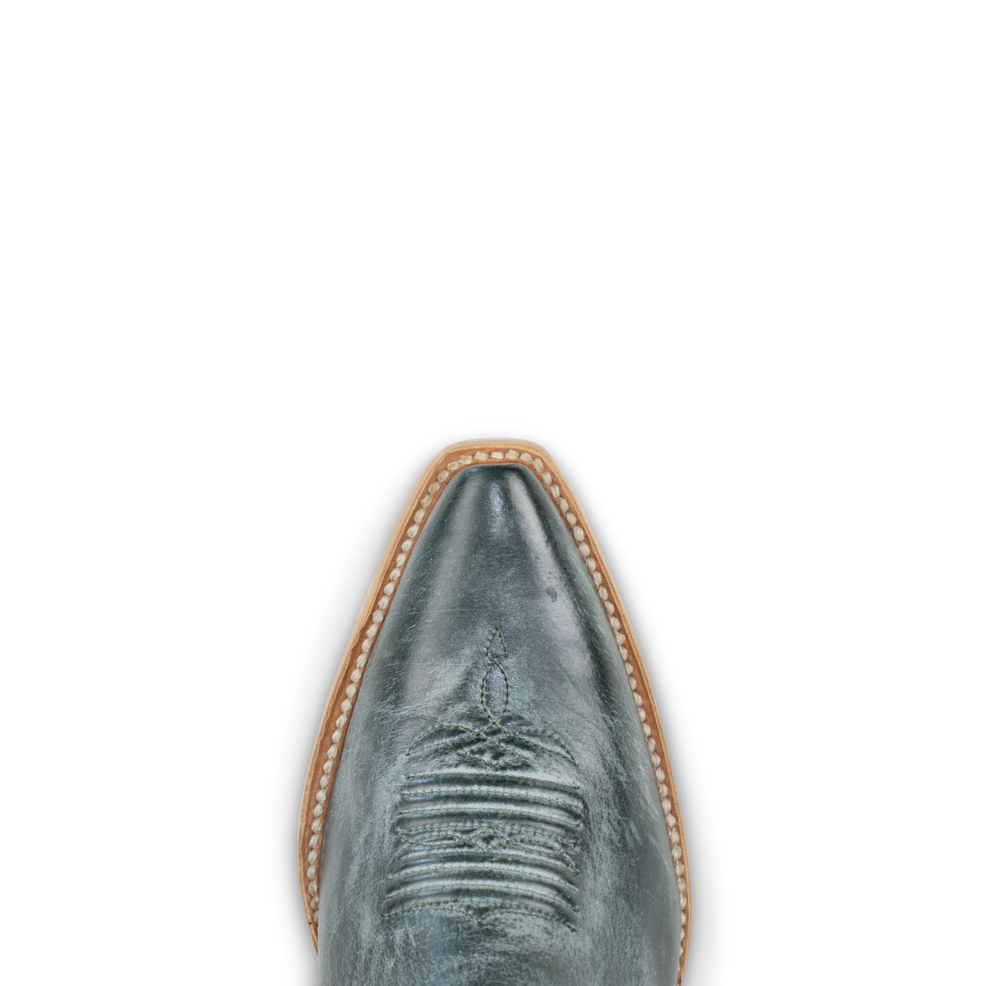 Gamuza Verde - Pointed Toe