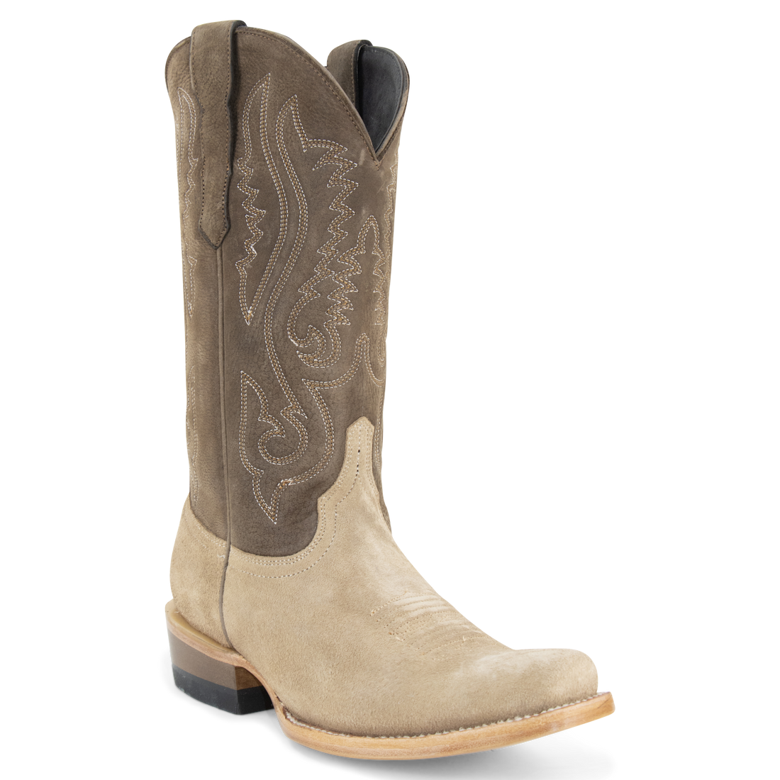 Resistol Boots Sand Roughout Cutter Toe