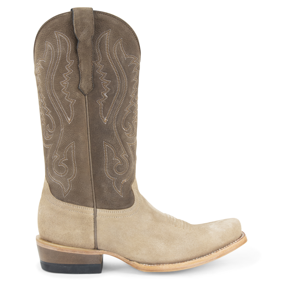 Resistol Boots Sand Roughout Cutter Toe