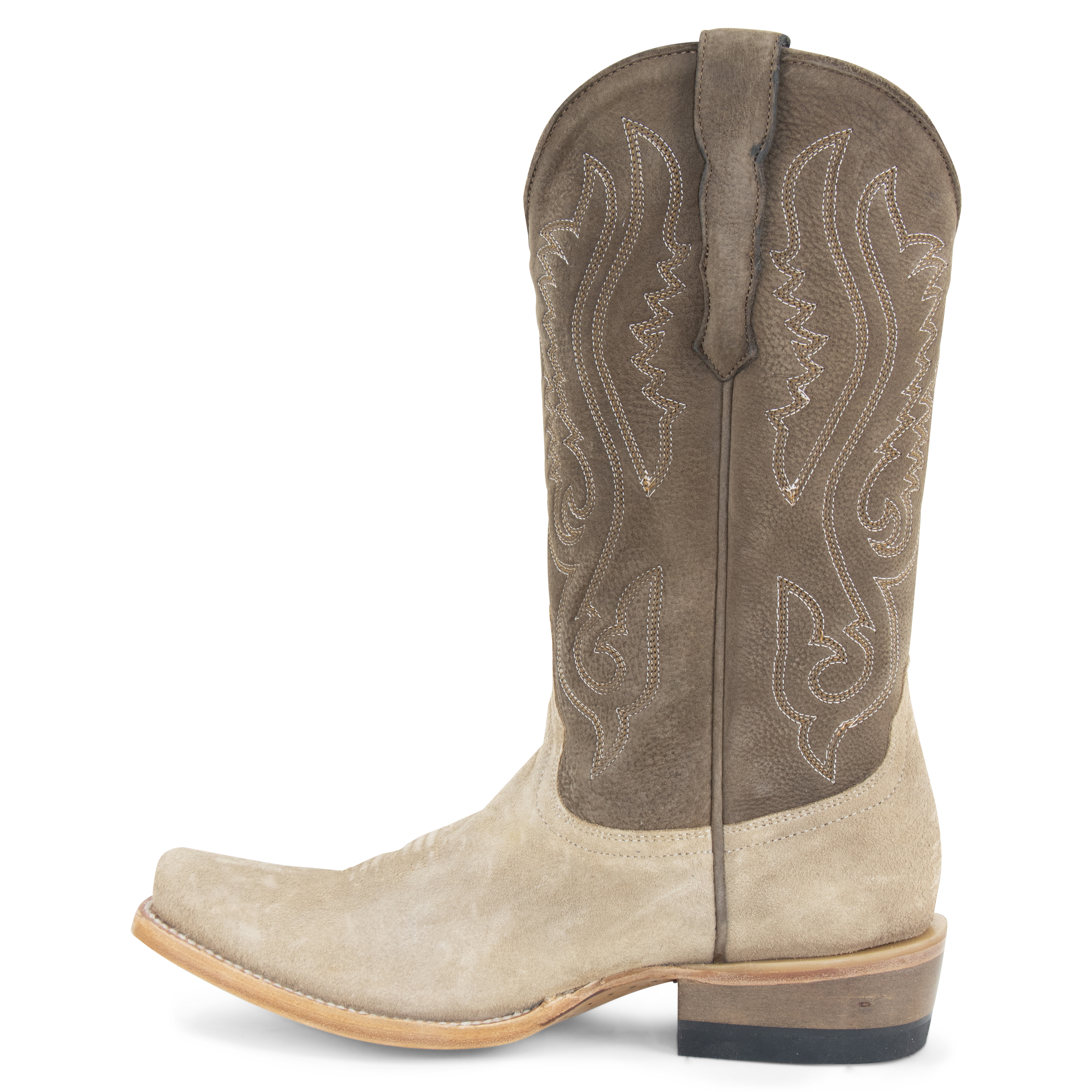 Resistol Boots Sand Roughout Cutter Toe