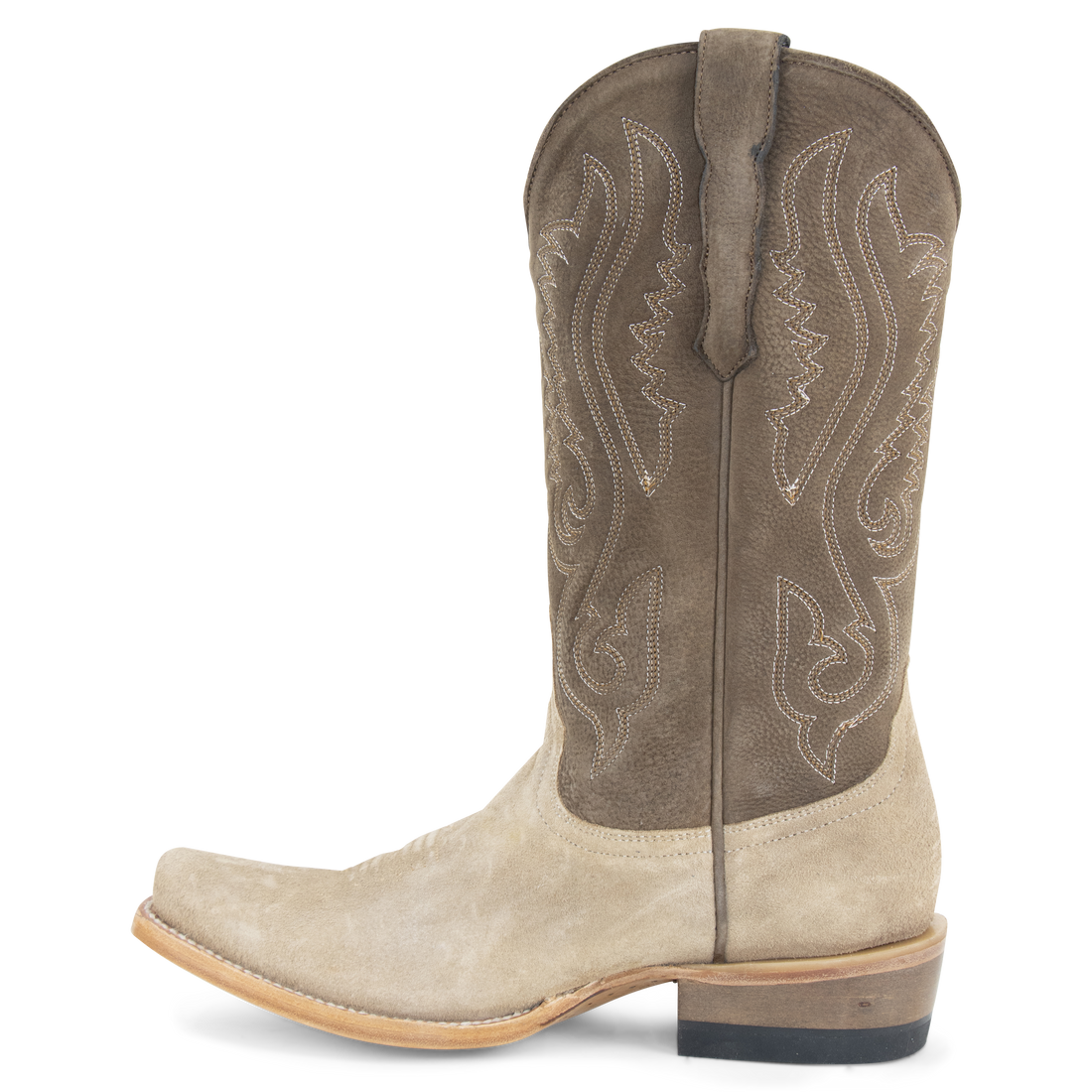 Resistol Boots Sand Roughout Cutter Toe