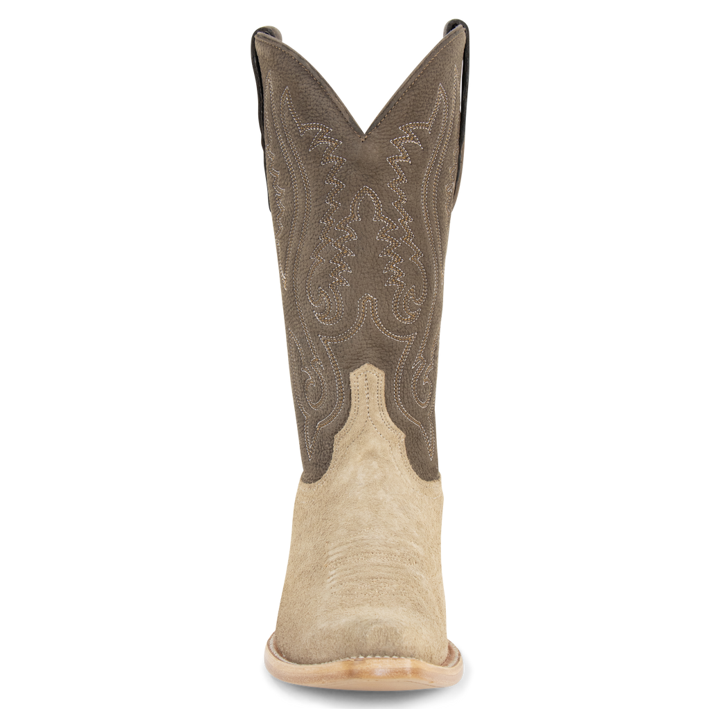Sand Roughout - Pointed Toe