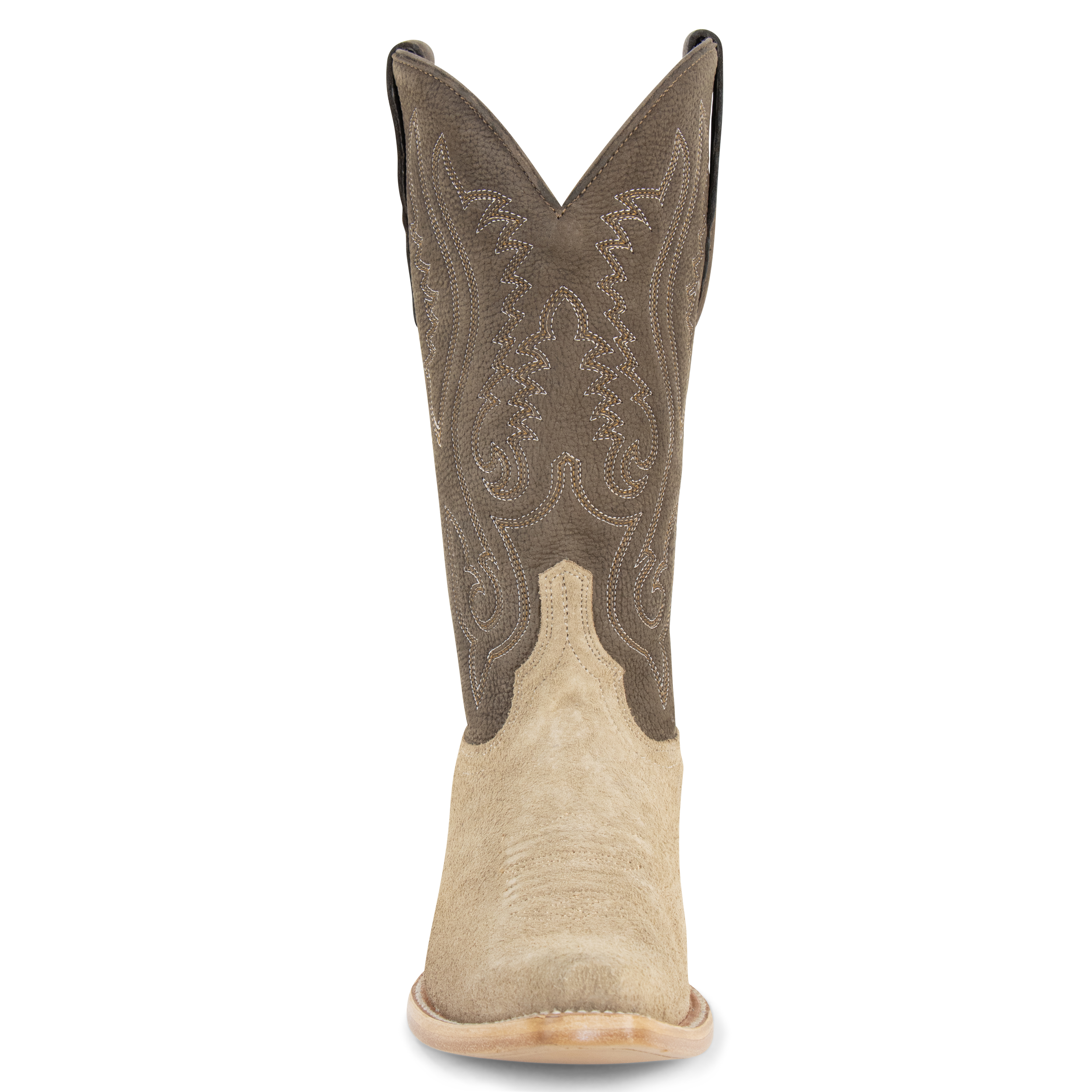 Sand Roughout - Pointed Toe