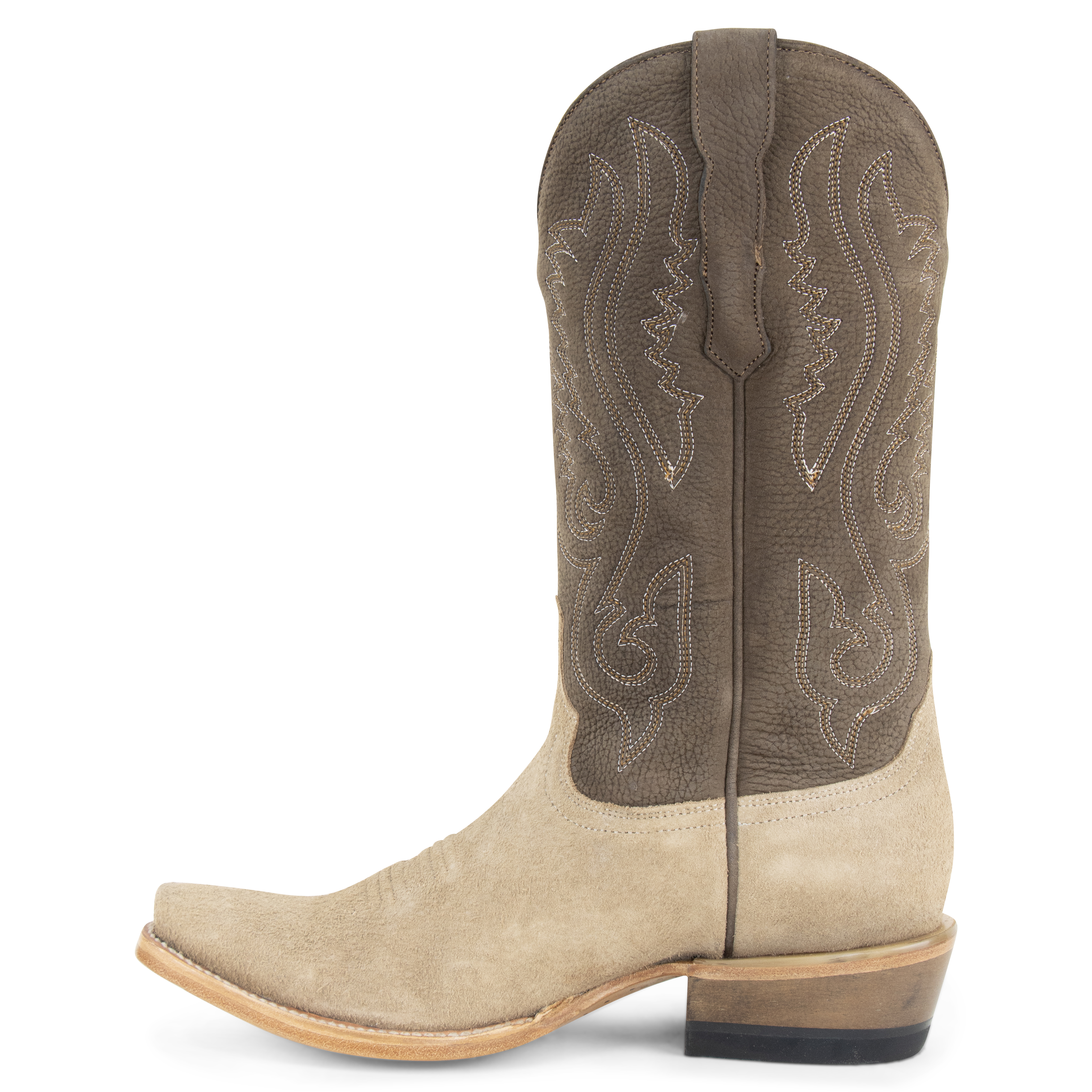 Resistol Boots Sand Roughout - Pointed Toe