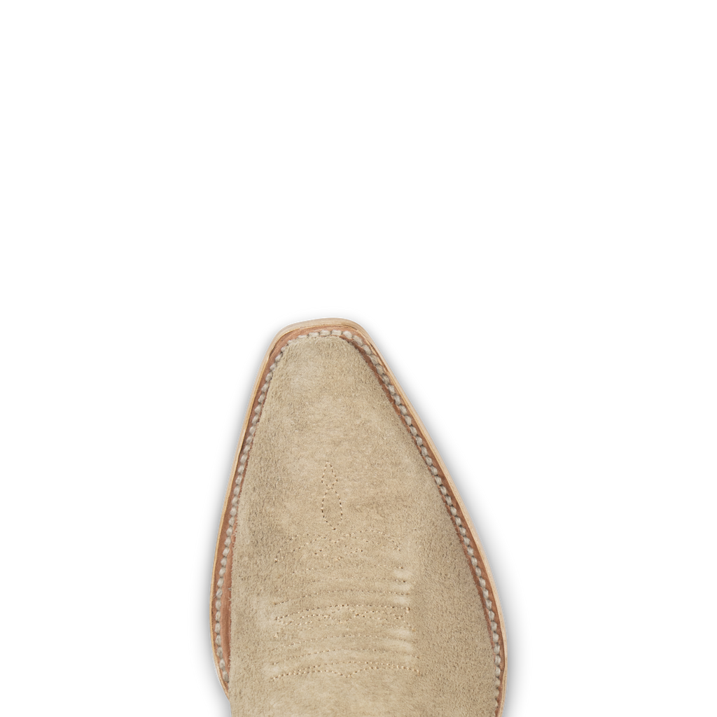 Sand Roughout - Pointed Toe