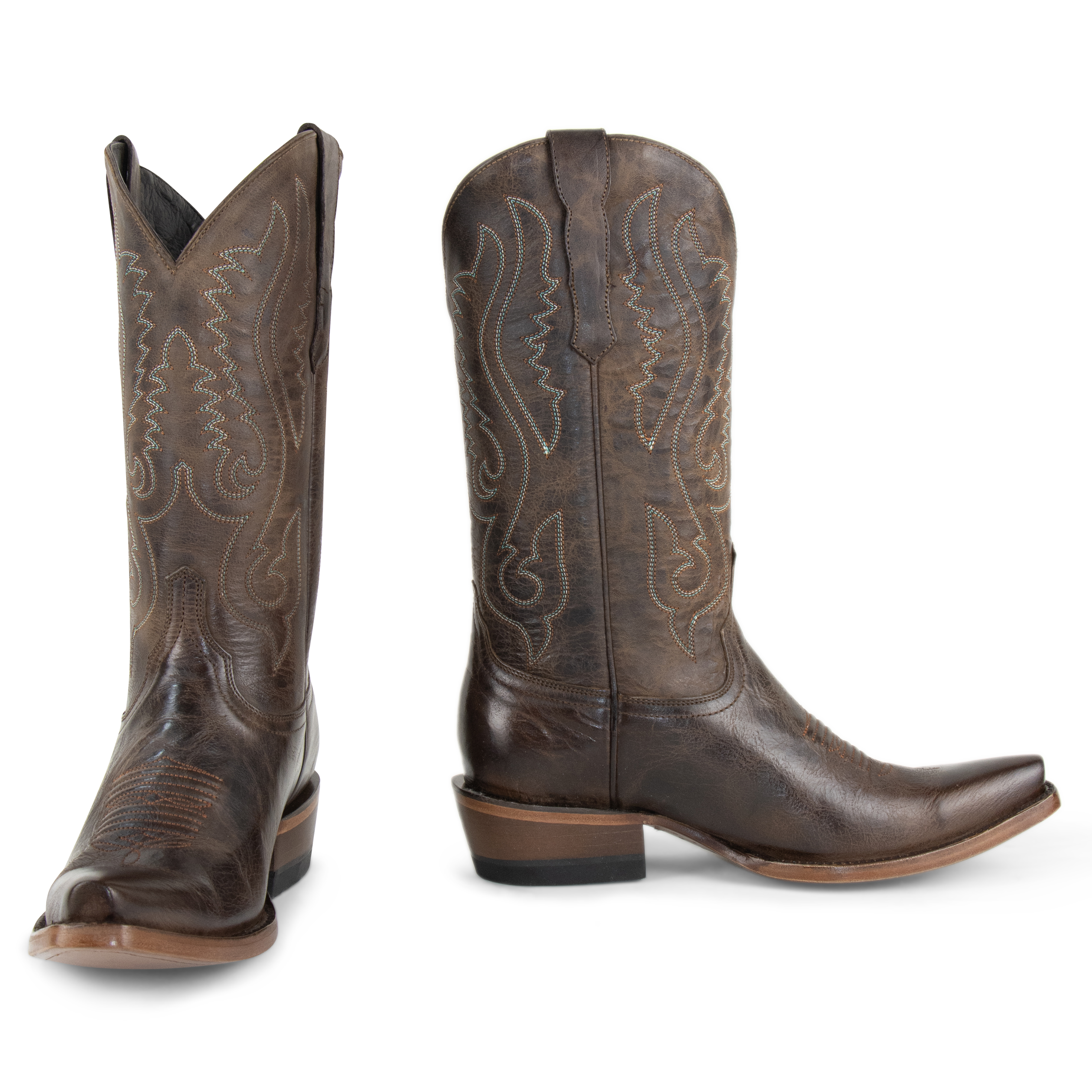 Resistol Boots Duna Café - Pointed Toe