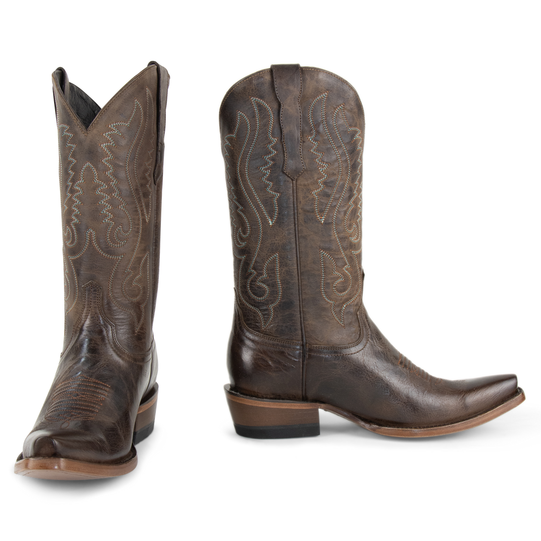 Resistol Boots Duna Café - Pointed Toe