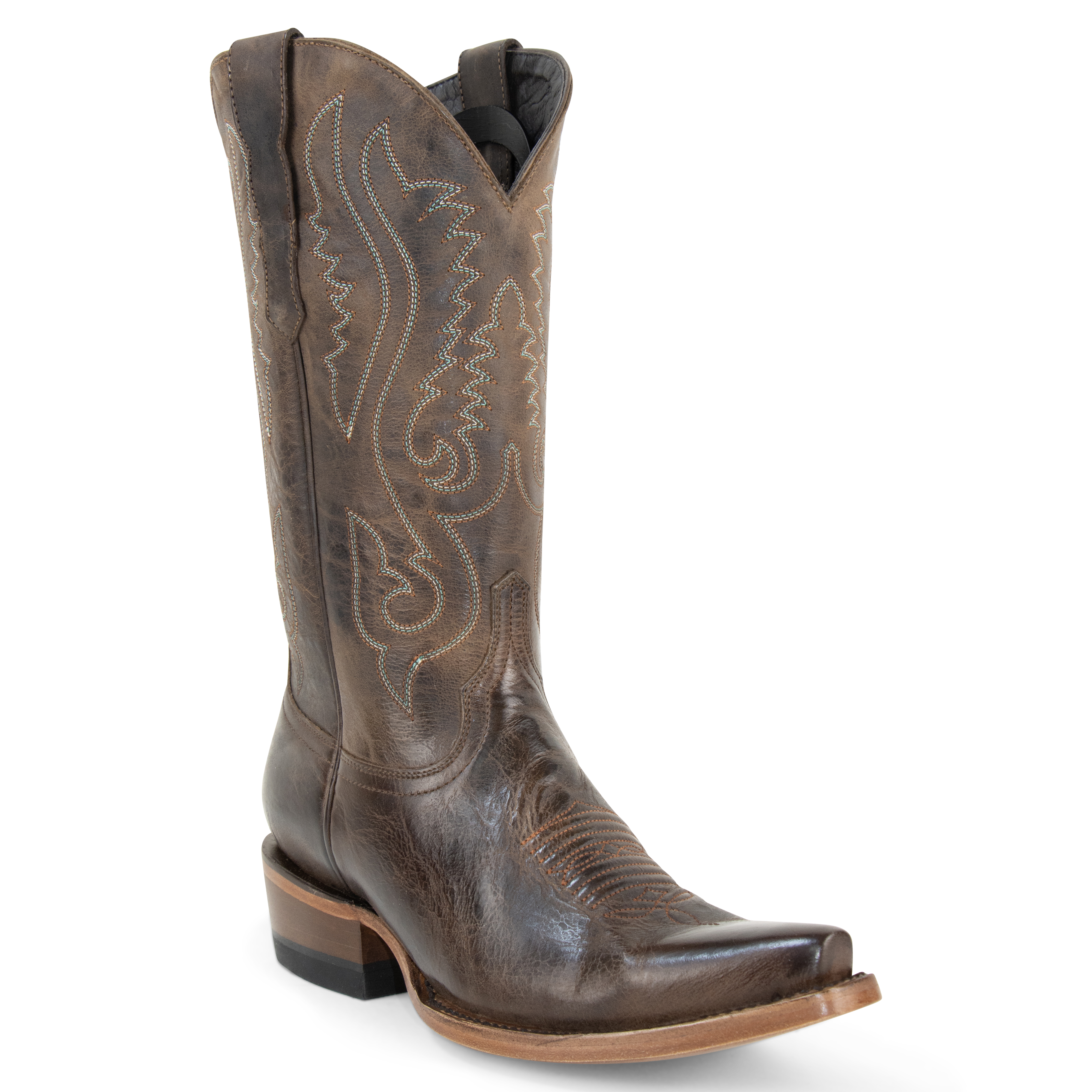 Resistol Boots Duna Café - Pointed Toe