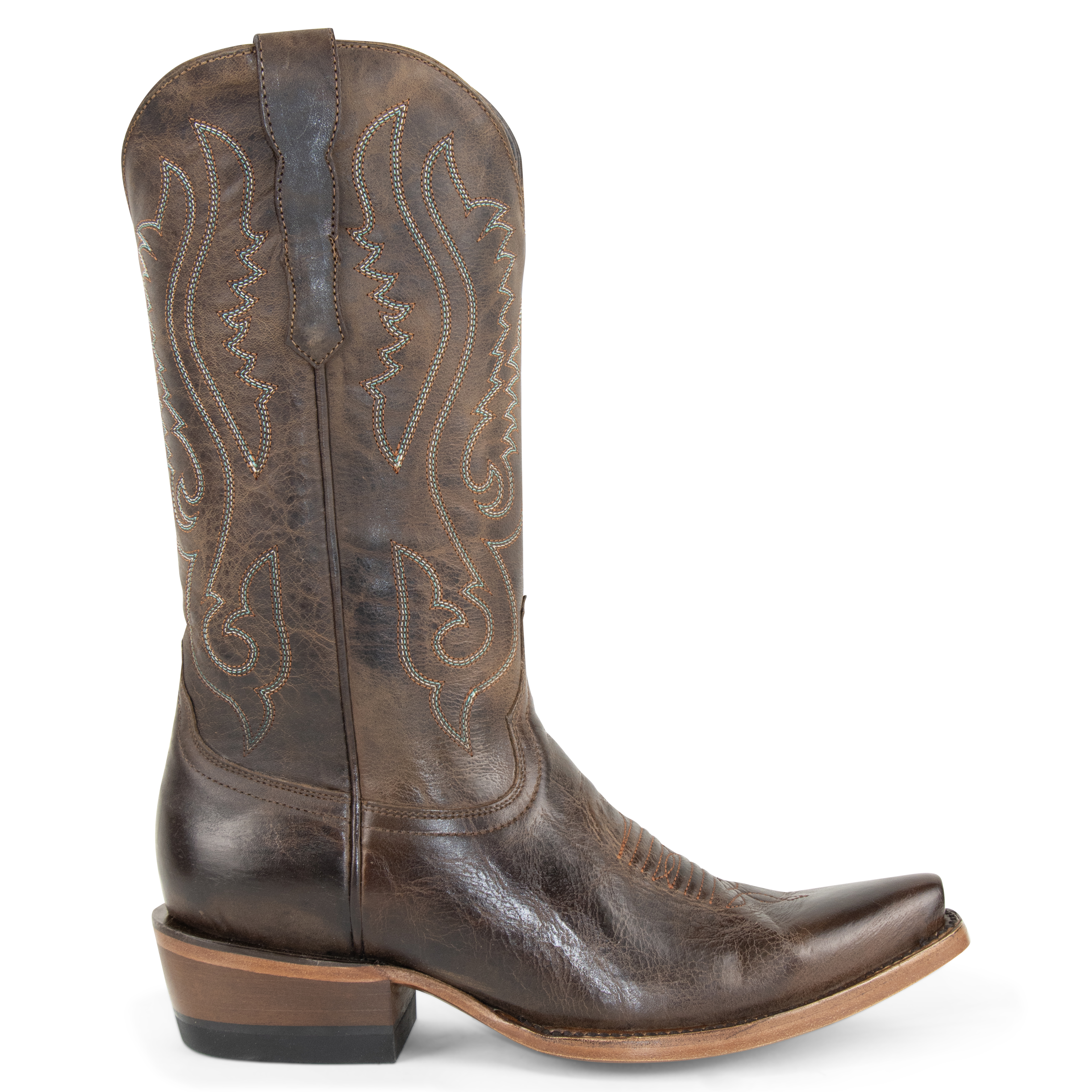 Resistol Boots Duna Café - Pointed Toe