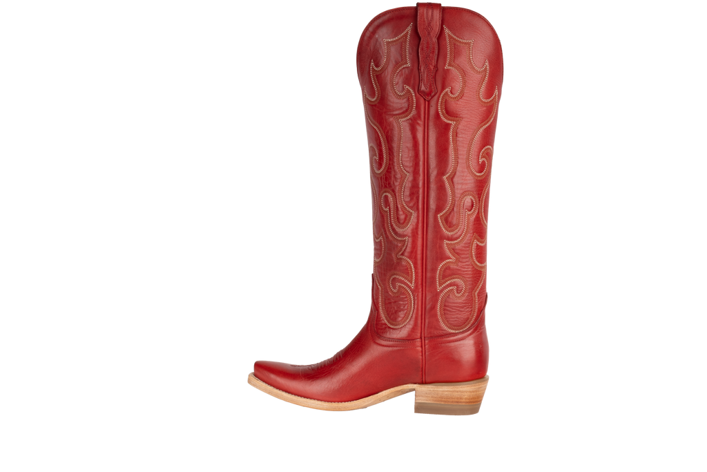 Cowhide Red - Pointed Toe