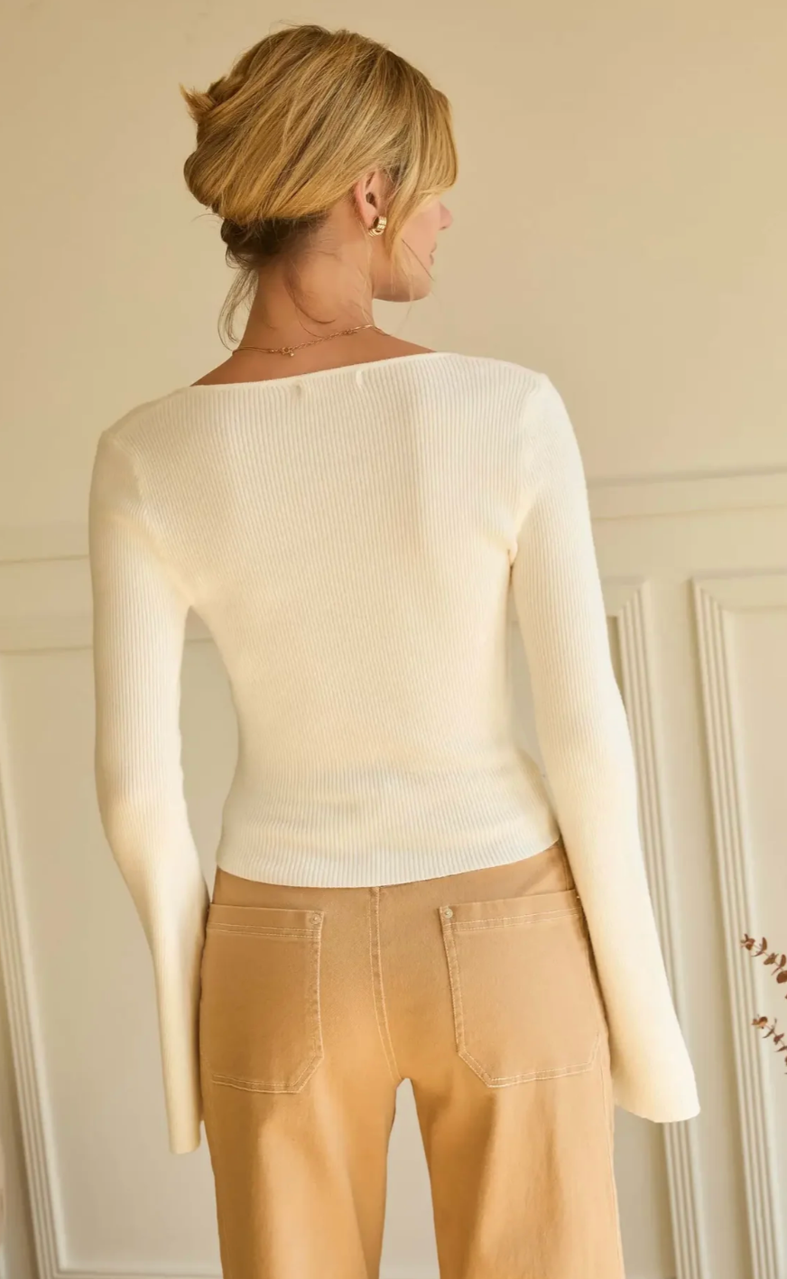 Square Neck Sweater