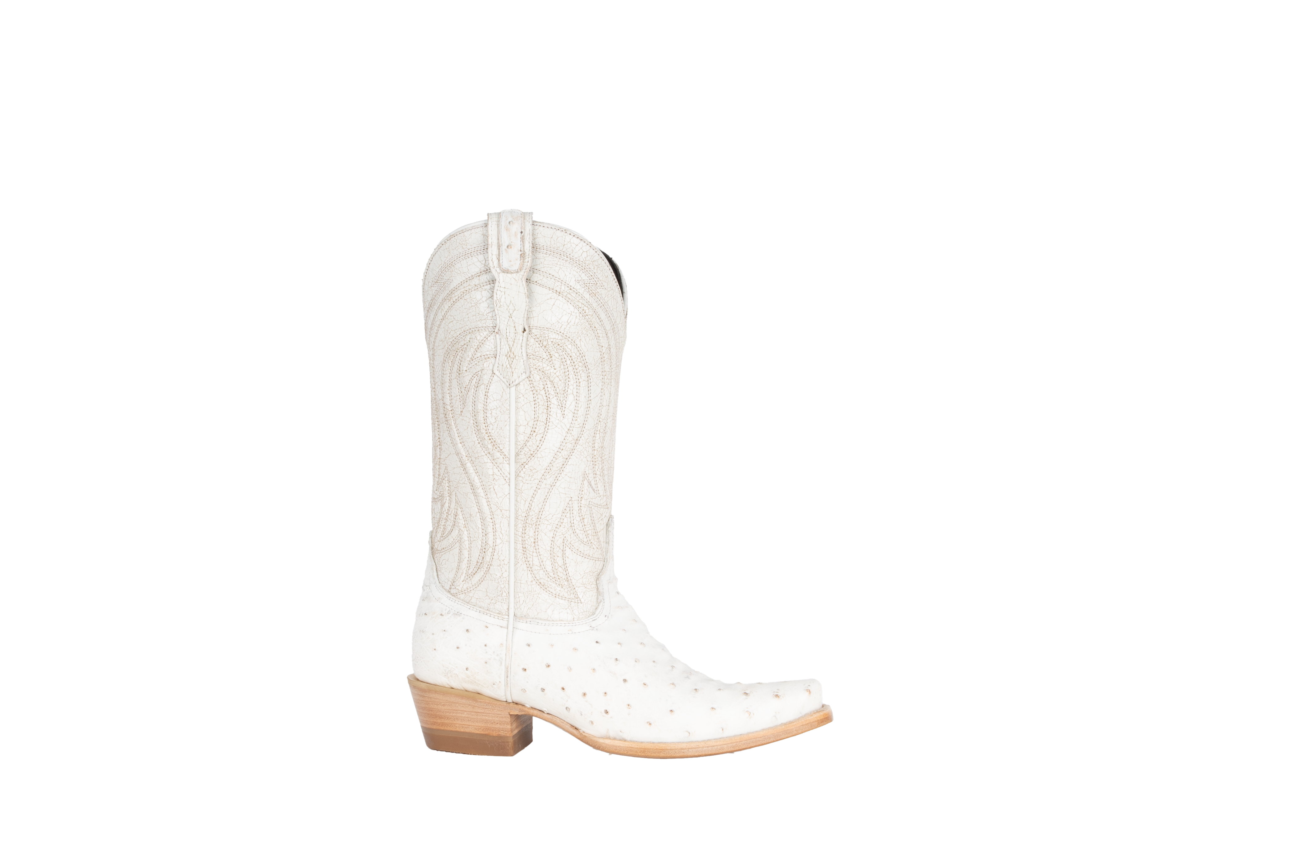 Full Quill Ostrich Bone - Pointed Toe