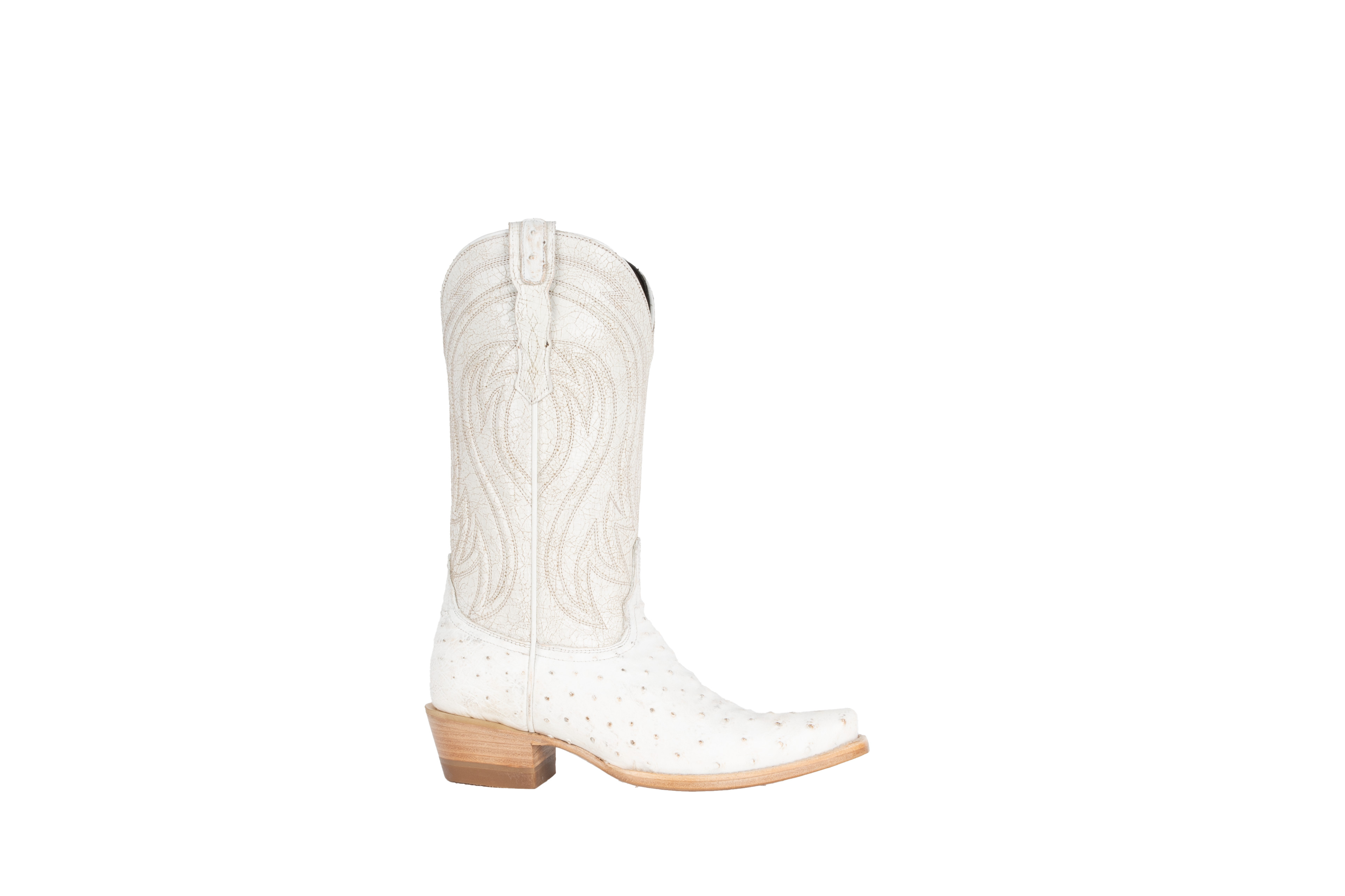 Full Quill Ostrich Bone - Pointed Toe