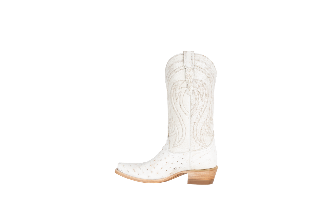 Full Quill Ostrich Bone - Pointed Toe