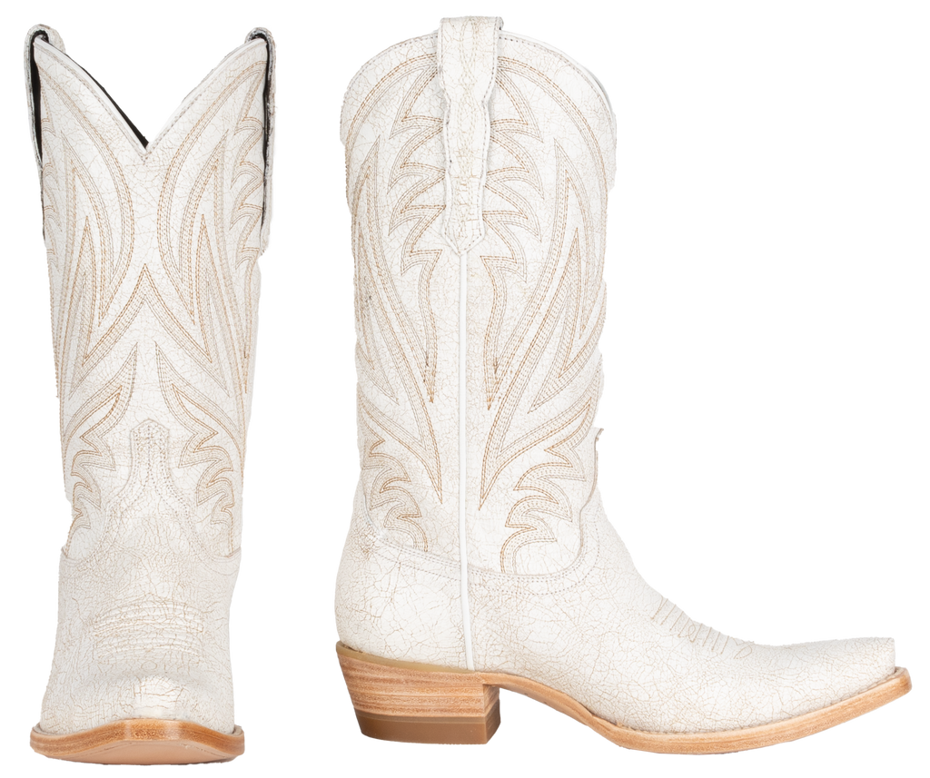 Jersey Cowhide Bone - Pointed Toe