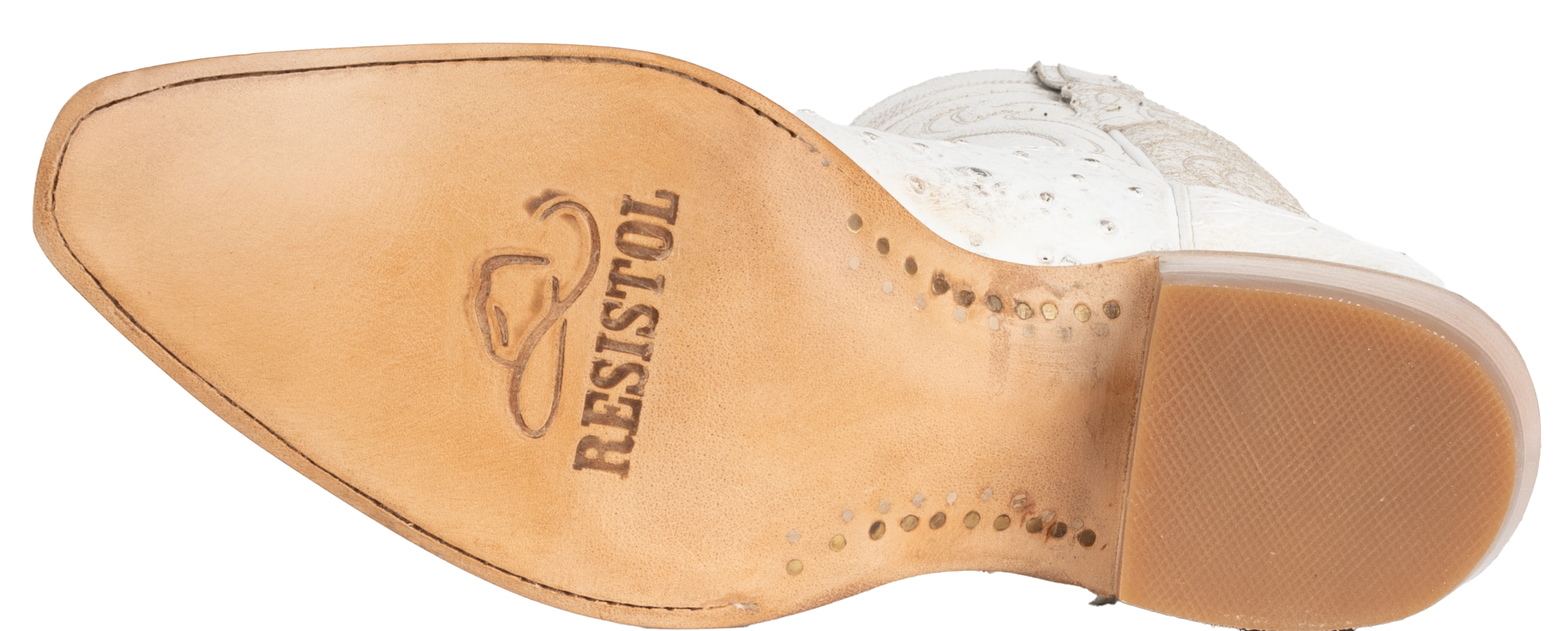 Jersey Cowhide Bone - Pointed Toe