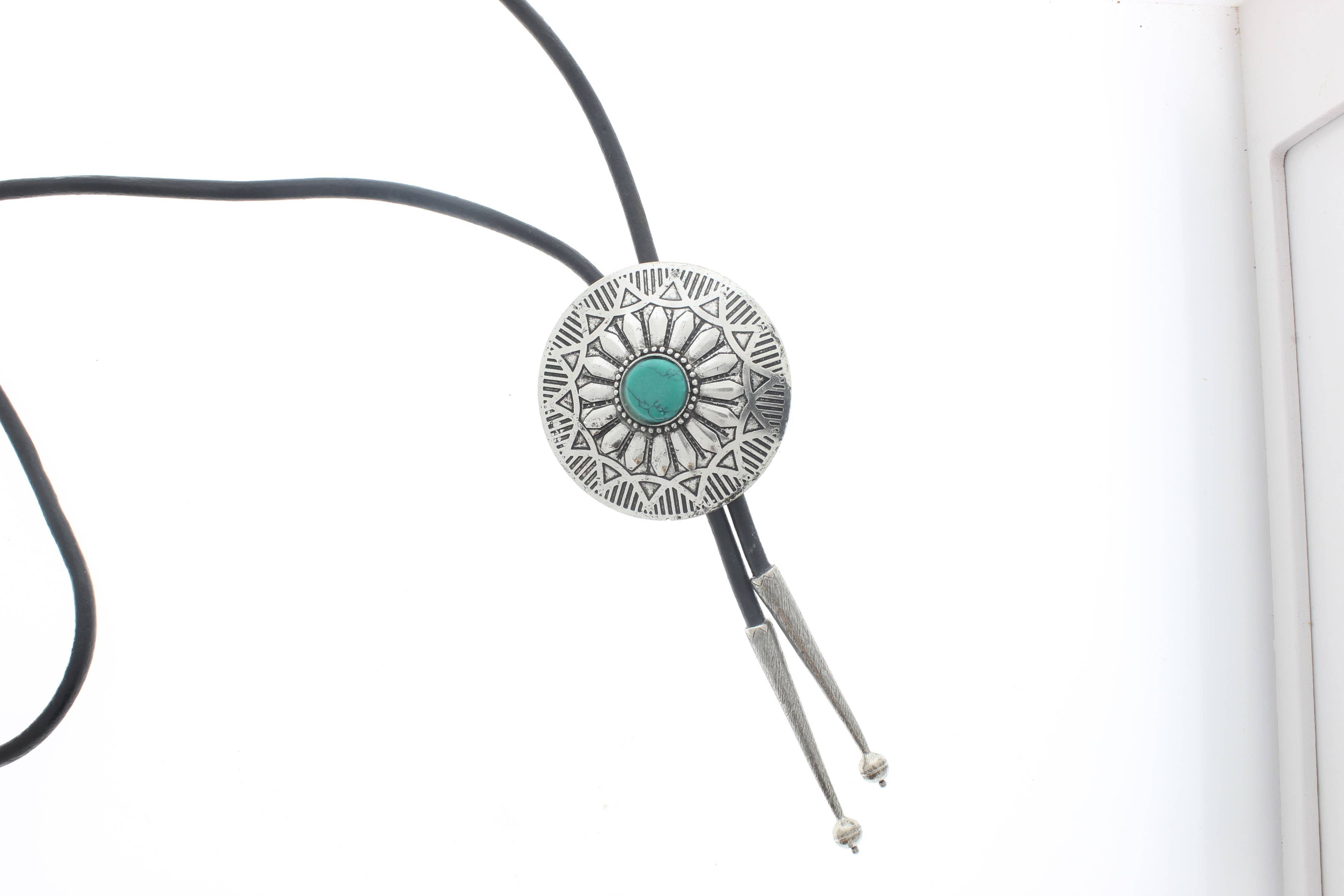 Native American Turquoise Bolo