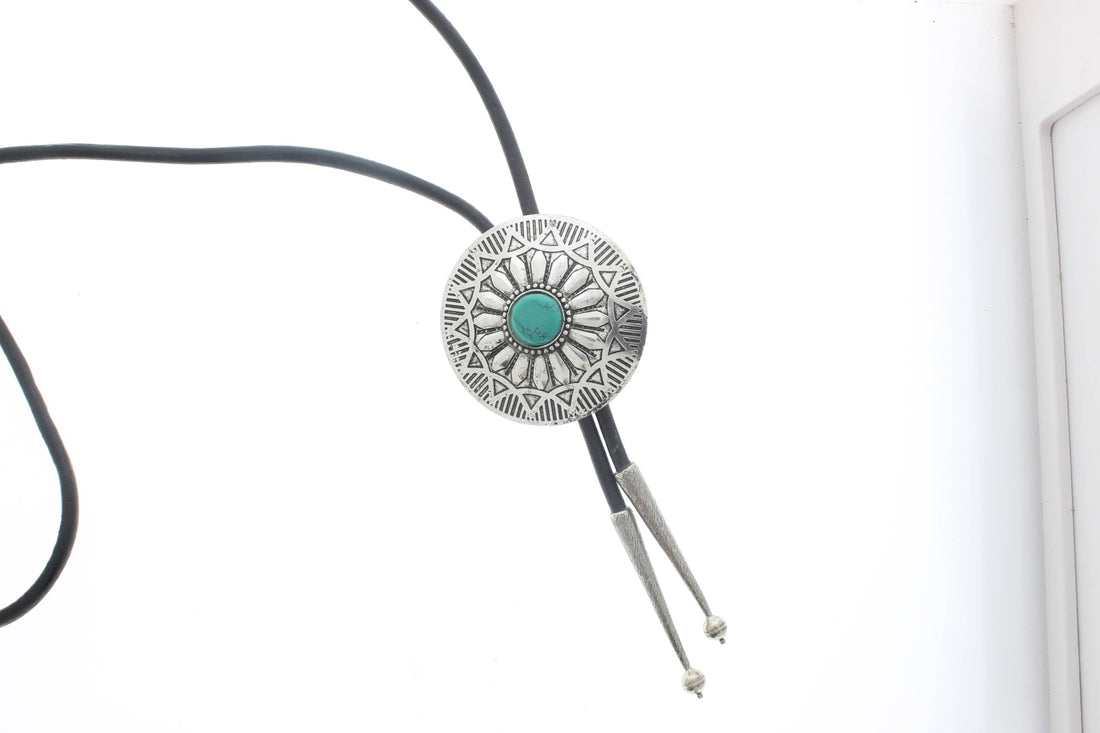 Native American Turquoise Bolo