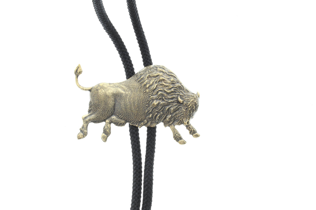 Buffalo  Bolo Tie