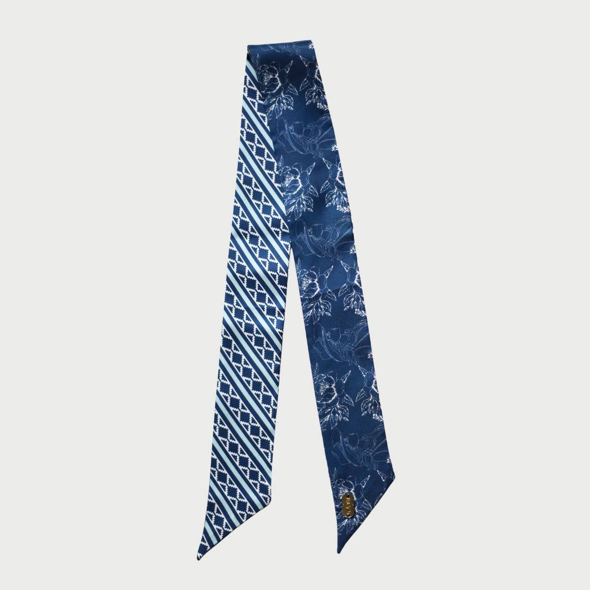 Southwest Navy Cowgirl Lil Twilly Scarf 33" | Wrist Scarf: GIftable Cube
