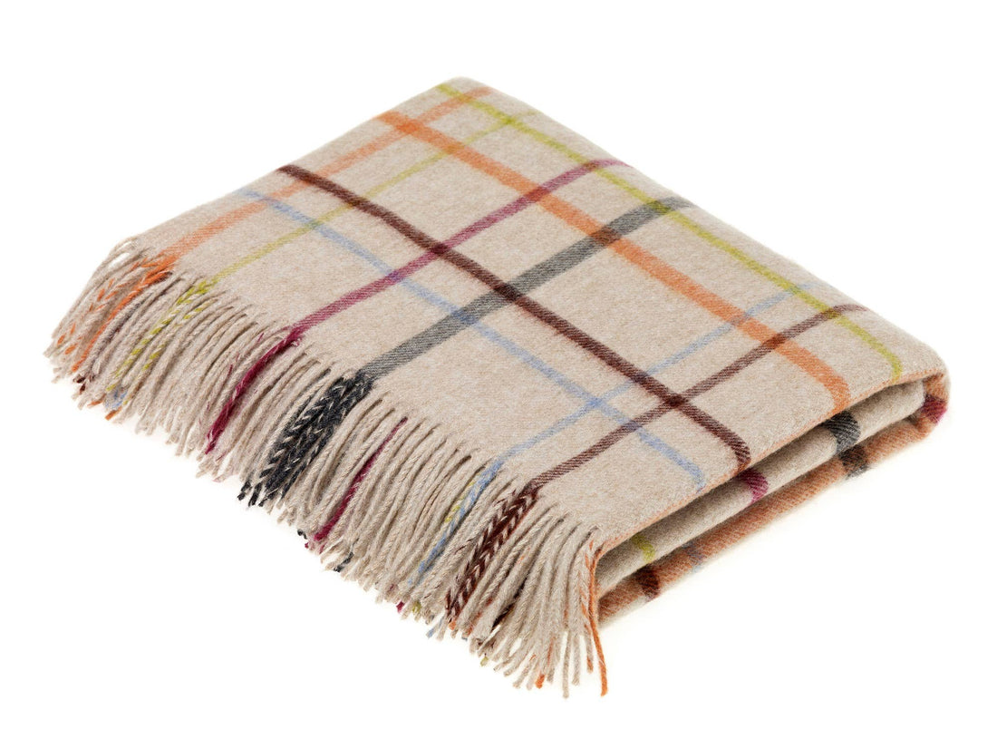 Contemporary Windowpane: Multispot Beige