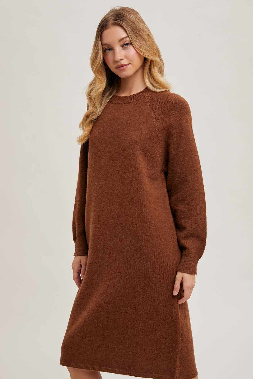 SWEATER MIDI DRESS