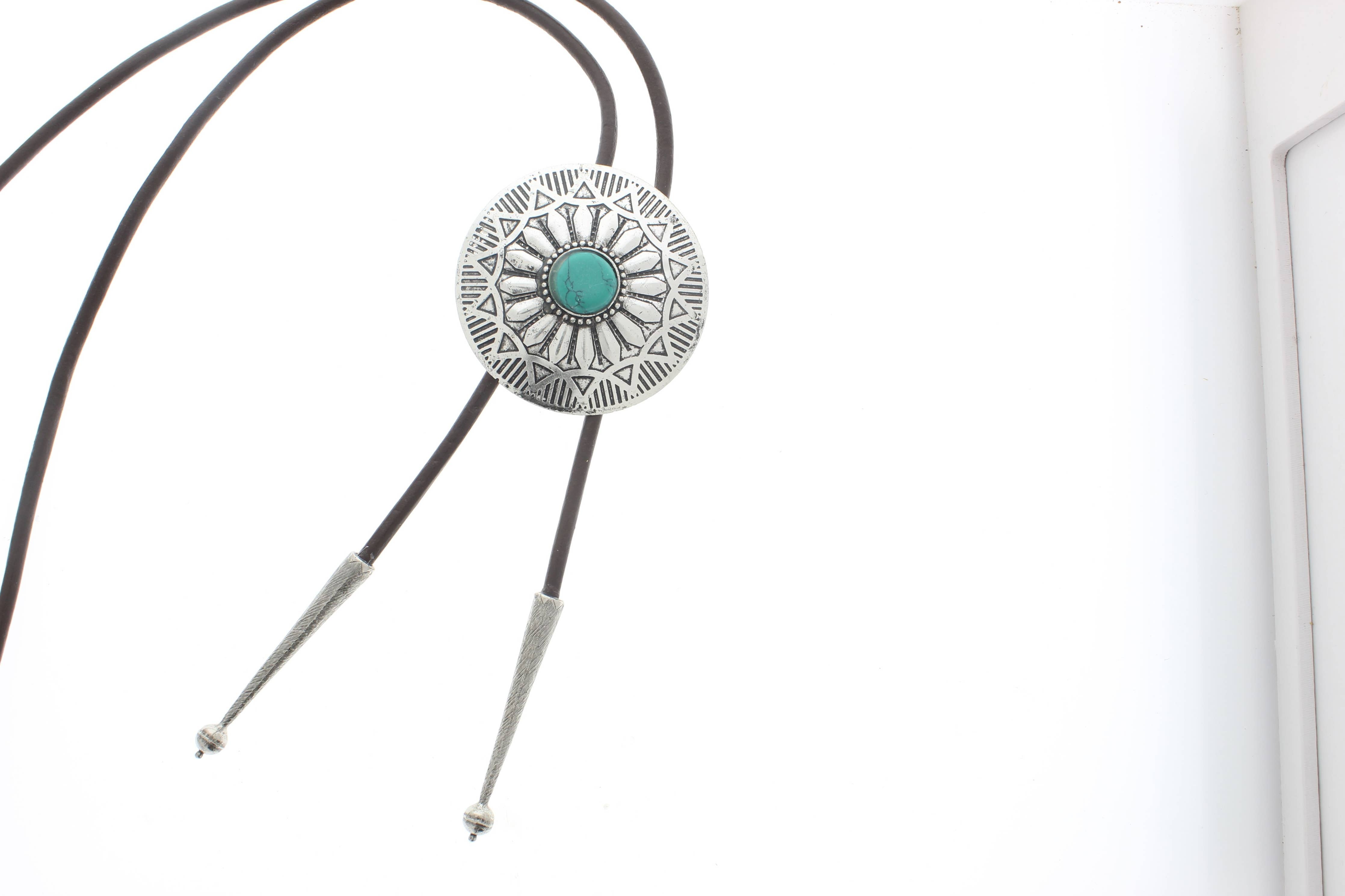 Native American Turquoise Bolo