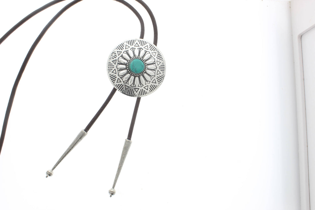 Native American Turquoise Bolo